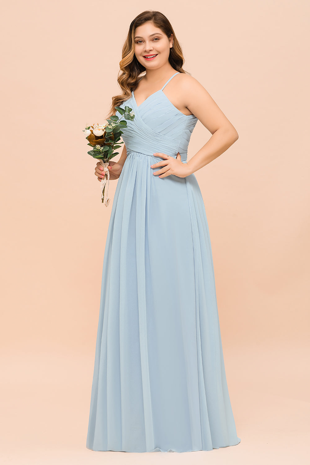 Bestellen Sie Brautjungfernkleider Große Größe online bei babyonlinedress.de. Blaues Brautjungfernkleid Lang Günstig für Sie zur Hochzeit gehen.