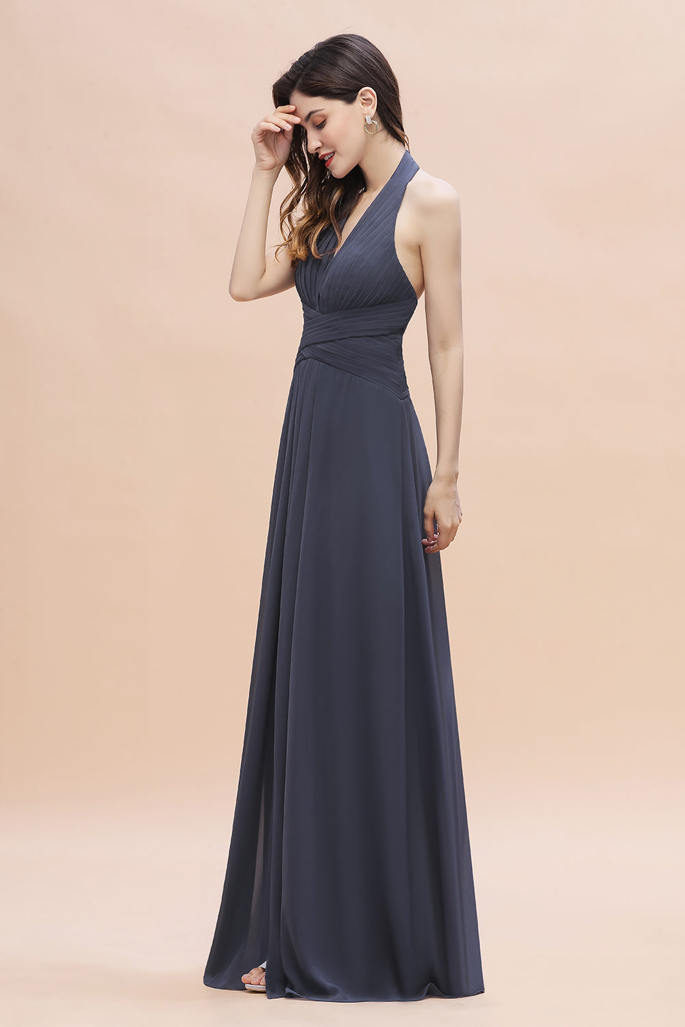 Bestellen Sie Schlichtes Abendkleid Chiffon online bei babyonlinedress.de. Brautjungfernkleider Lang Günstig für Sie zur Hochteit gehen.