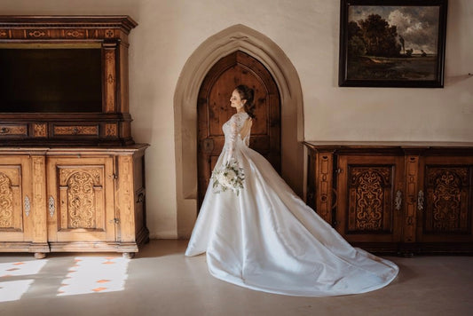 Das Brautkleid Prinzessin: Ein Traum in Weiß