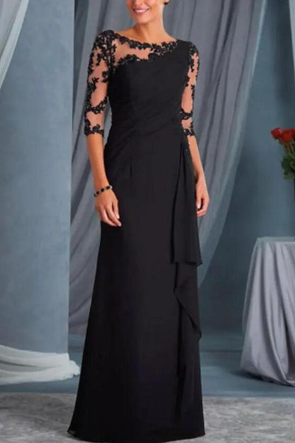 Finden Sie Schwarze Brautmutterkleider Mit Ärmel online bei babyonlinedress.de. Kleider für Brautmutter Günstig nach maß anfertigen.