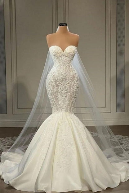Mermaid wedding dress with lace wedding dresses on offer