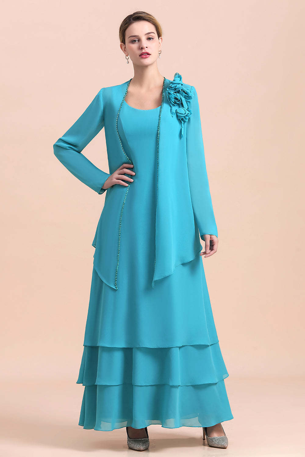 Babyonlinedress.de bietet Große Auswahl von 2 Teilige Brautmutterkleider Günstig an. Brautmutterkleid mit Jacket für Sie zur Hochzeit gehen.