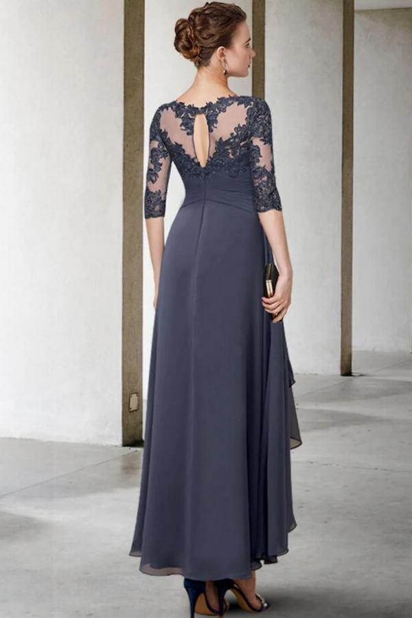 Designer Brautmutterkleider Kurz Chiffon Kleider Für Brautmutter