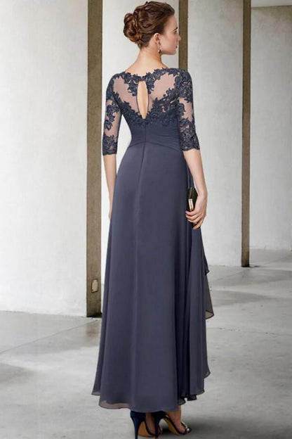 Designer Brautmutterkleider Kurz Chiffon Kleider Für Brautmutter