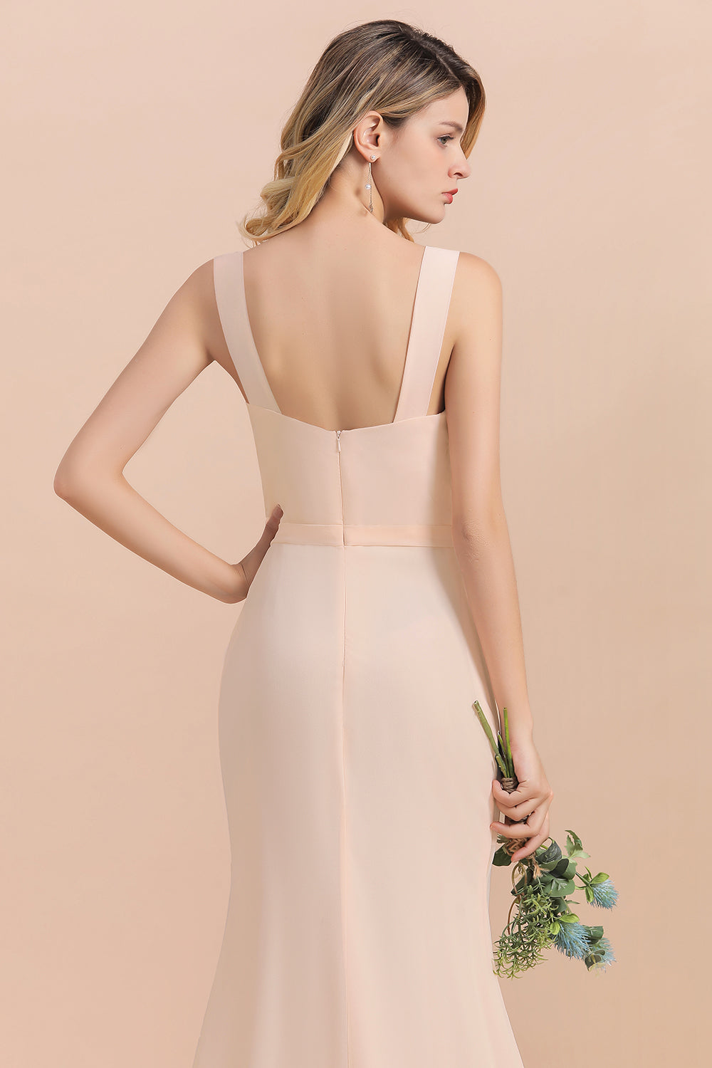 Bestellen Sie Champagne Brautjungfernkleider Lang online bei babyonlinedress.de. Chiffon Kleider Für Brautjungfern für Sie zur Hochzeit gehen.