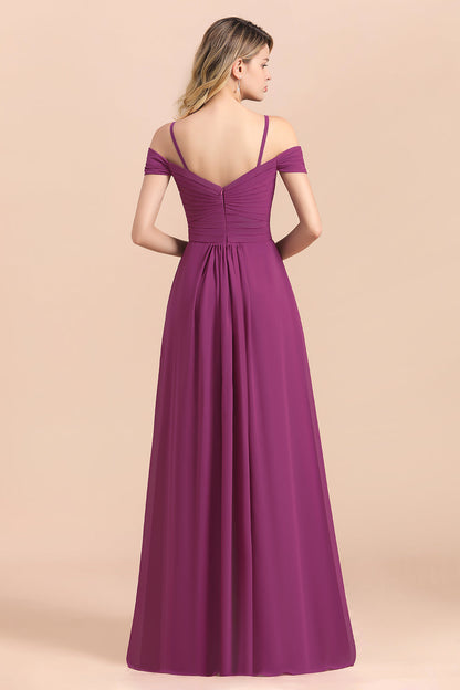 Finden Sie Purpur Brautjungfernkleider Lang Chiffon online bei babyonlinedress.de. Kleider Für Brautjungfern mit hocher qualität bekommen.