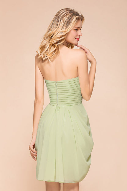 Finden Sie Mint Grün Brautjungfernkleider Kurz online bei babyonlinedress.de. Brautjungfernkleid Günstig für Sie zur hochzeit gehen.
