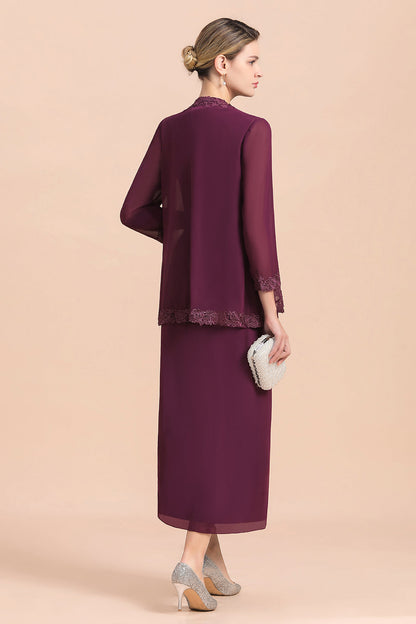 Kaufen Sie online bei babyonlinedress.de Kurze Brautmutterkleider Mit Bolero. Chiffon Kleider Für Brautmutter mit hocher Qualität bekommen.