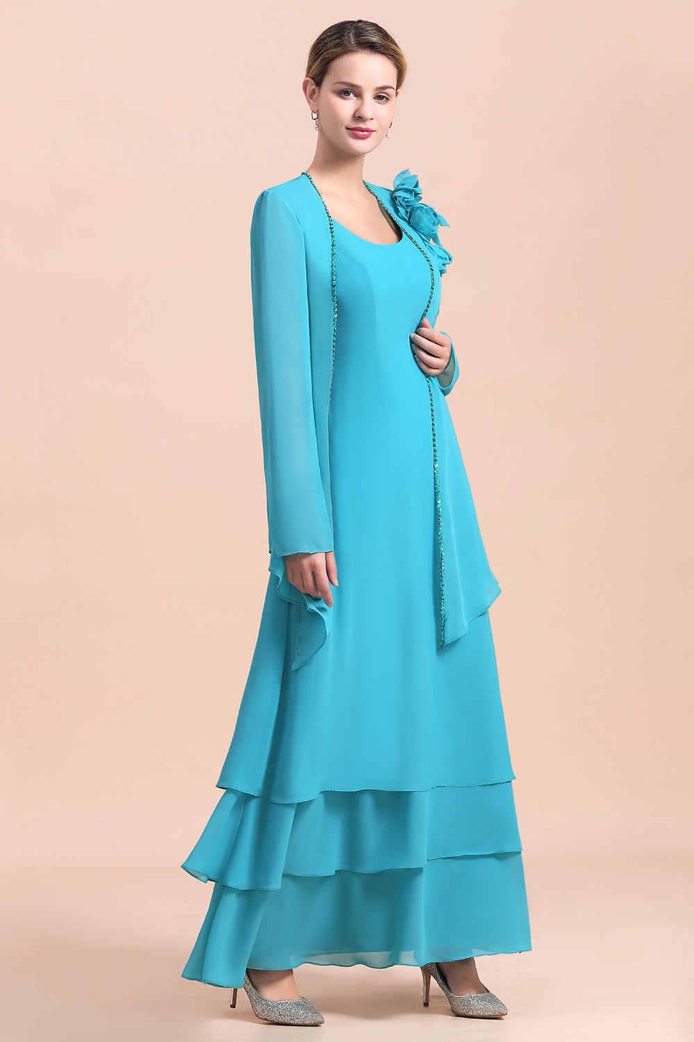 Babyonlinedress.de bietet Große Auswahl von 2 Teilige Brautmutterkleider Günstig an. Brautmutterkleid mit Jacket für Sie zur Hochzeit gehen.