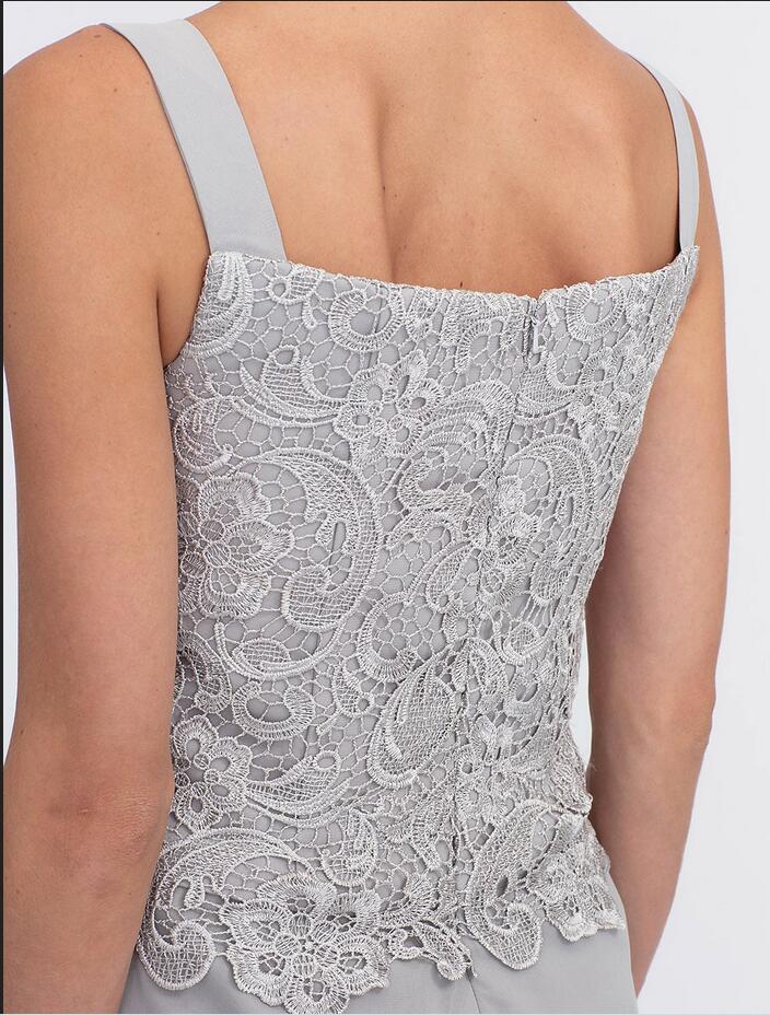 Bestellen Sie Elegante Brautmutterkleider Lang Günstig nach maß anfertigen bekommen. 2 Teilig Brautmutterkleid mit Bolero bei babyonlinedress.de kaufen.
