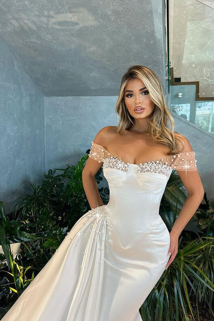 Designer Ballkleid Lang Weiß Abiballkleider günstig Online