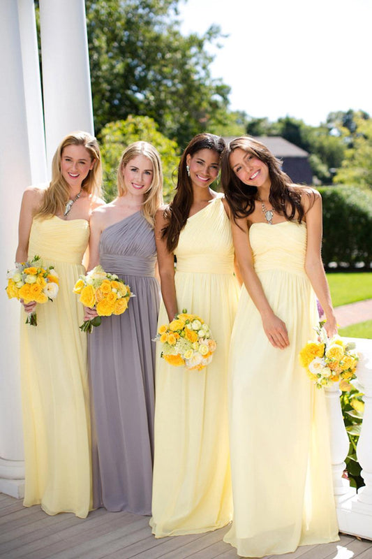Dark green bridesmaid dress with short chiffon sleeves and jewels