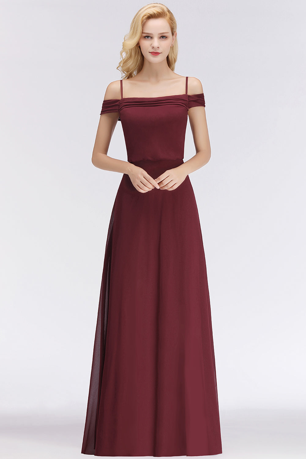 hier können Sie Elegante Brautjungfernkleider Weinrot Chiffon online bei babyonlinedress.de kaufen. Etuikleider für Brautjungfern Online für SIe zur Hochzeit.