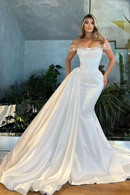 Designer Ballkleid Lang Weiß Abiballkleider günstig Online
